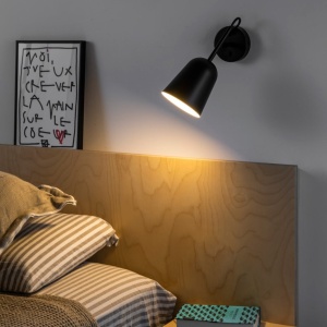 Aplica de perete design modern Studio negru 239035 universul-luminii.ro