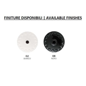 Aplica de perete design retro realizata manual din ceramica B-W 216395 universul-luminii.ro