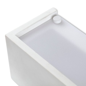 Aplica de perete din ghips MILO 500 White 239155 universul-luminii.ro