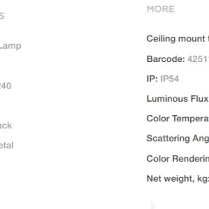 Aplica de perete exterior cu iluminat arhitectural IP54 LED Strato negru 100785 universul-luminii.ro
