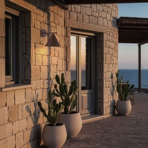 Aplica de perete exterior IP65 ORIX corten