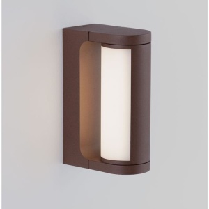 Aplica de perete exterior LED 3000K IP65 Rox corten - Img 7