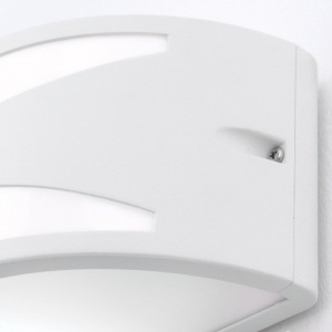 Aplica de perete exterior, protectie IP54, Shell alb 197805 universul-luminii.ro