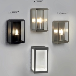 Aplica de perete exterior stil clasic IP44 Box 8204AB SRT 42455 universul-luminii.ro