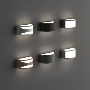 Aplica de perete iluminat exterior IP44 REX-2 AP1 GRIGIO - Img 3