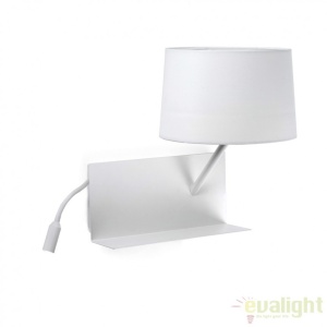 Aplica de perete / Lampa cu reader LED HANDY dormitor dreapta 28414