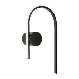 Aplica de perete LED arcuita SILCO negru - Img 2