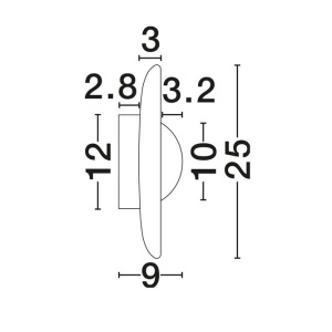 Aplica de perete LED decorativa CERIO - Img 12