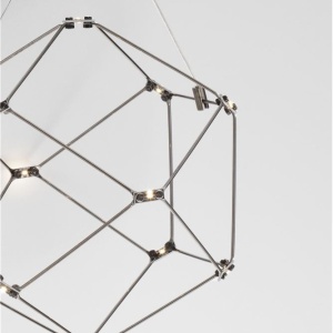 Aplica de perete LED design ambiental deosebit Nebula negru - Img 4