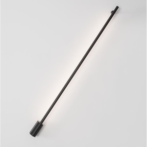 Aplica de perete LED design liniar GROPIUS negru, L-90cm, H-7cm - Img 10