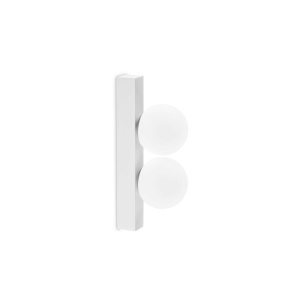 Aplica de perete LED design minimalist Ping pong ap2 alba - Img 1