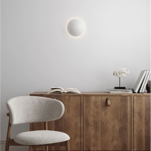 Aplica de perete LED design modern ambiental Iona alb - Img 12