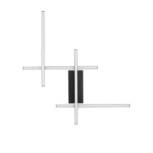 Aplica de perete LED design modern APECHO negru 169285 universul-luminii.ro
