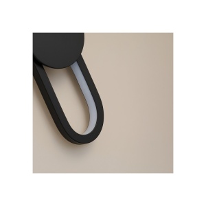 Aplica de perete LED design modern MIZUKI negru - Img 2