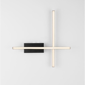 Aplica de perete LED design modern QUAM negru 245975 universul-luminii.ro