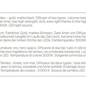 Aplica de perete LED design modern Tau - Img 6