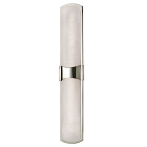 Aplica de perete LED, design modern, VALENCIA big, nichel lucios