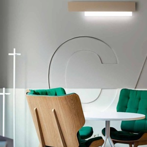 Aplica de perete LED DOHA A otel, alb, negru sau gri dove 230295 universul-luminii.ro