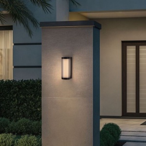 Aplica de perete LED exterior din aluminiu IP65 Iman