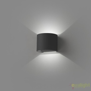 Aplica de perete LED exterior IP54 stil decorativ SUNSET neagra 70687 58775 universul-luminii.ro