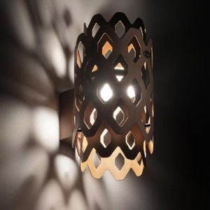 Aplica de perete LED exterior, IP65, CHARLOTTE Light Gray 246835 universul-luminii.ro