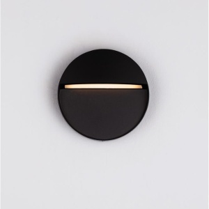 Aplica de perete LED iluminat ambiental exterior NECTAR negru 233315 universul-luminii.ro