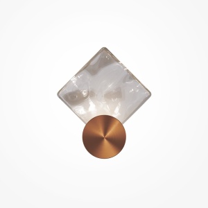 Aplica de perete LED metal cupru Quadro - Img 6