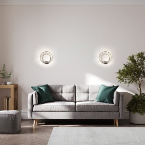 Aplica de perete LED moderna design deosebit CHARMES auriu - Img 7