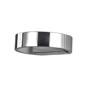 Aplica de perete LED moderna ZED AP1 ROUND CROMO 115184