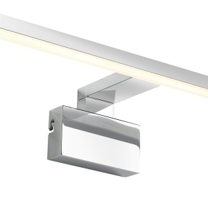 Aplica de perete LED pentru baie IP44 Marlee crom 3000K 229935 universul-luminii.ro