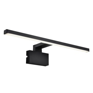 Aplica de perete LED pentru baie IP44 Marlee negru 4000K 133315 universul-luminii.ro
