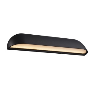 Aplica de perete LED pentru iluminat exterior cu protectie IP44 FRONT 36 neagra 84091003 DFTP