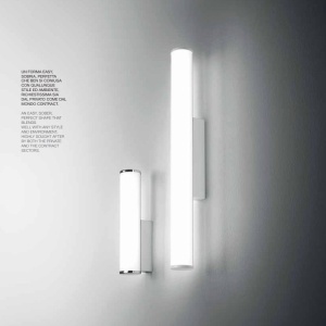 Aplica de perete LED pentru oglinda baie IP44 Polar crom 230355 universul-luminii.ro