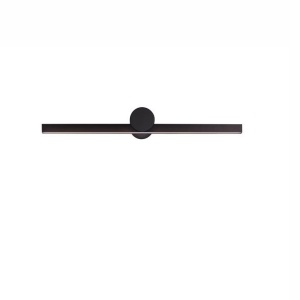Aplica de perete LED pentru oglinda baie IP54 BREGGO negru, 61cm