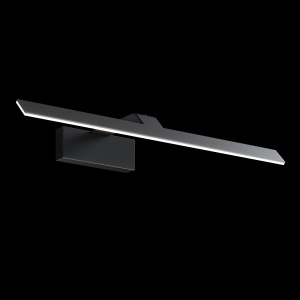Aplica de perete LED pentru oglinda sau tablou Decart negru 100845 universul-luminii.ro