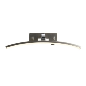 Aplica de perete LED pentru oglinda sau tablou Santorini argintiu, L-40cm 221855 universul-luminii.ro