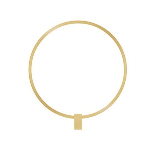 Aplica de perete LED stil circular CERCIO alama