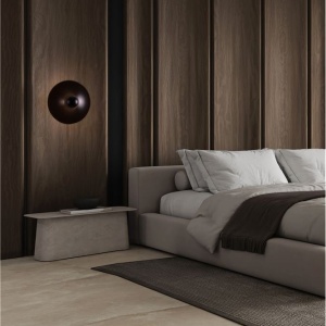 Aplica de perete LED stil minimalist EDEM negru 232705 universul-luminii.ro
