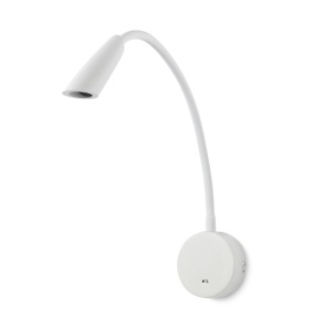Aplica de perete LED stil modern BOKEN alba 41031