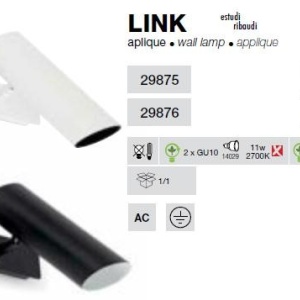 Aplica de perete Link 29876 51435 universul-luminii.ro