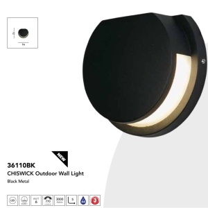 Aplica de perete lumina ambientala exterior Chiswick LED 159135 universul-luminii.ro
