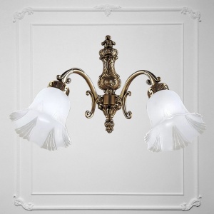 Aplica de perete LUX design clasic realizata manual Bell - Img 2