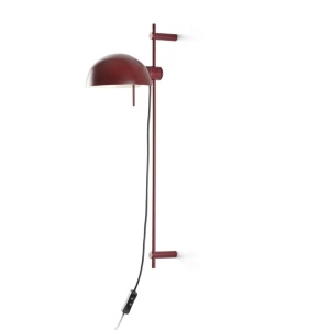 Aplica de perete mobila directionabila MATILDA burgandy
