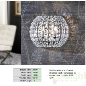Aplica de perete moderna, LED Diamond 508323 - Img 3