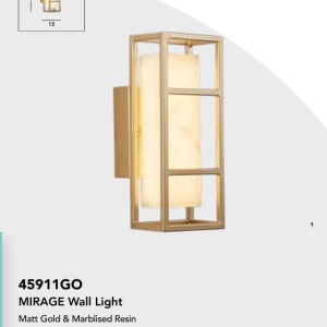 Aplica de perete / oglinda baie IP44 Mirage LED 158955 universul-luminii.ro