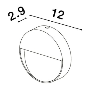 Aplica de perete pentru iluminat exterior IP54 ARNE 109445 universul-luminii.ro