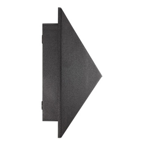 Aplica de perete pentru iluminat exterior IP54 Pontio 15 negru 115135 universul-luminii.ro