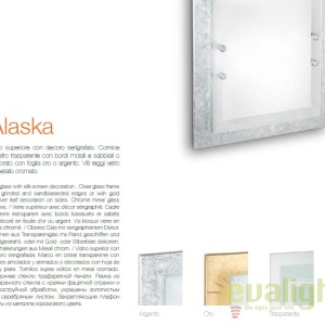 Aplica de perete,Plafonier dim. 30x38cm ALASKA PL2 auriu 090115 43255 universul-luminii.ro