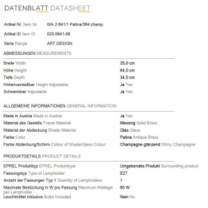 Aplica de perete realizata manual design rustic ARTDESIGN, patina/ champagne - Img 2