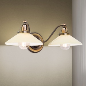 Aplica de perete realizata manual design rustic ARTDESIGN, patina/ champagne 241605 universul-luminii.ro